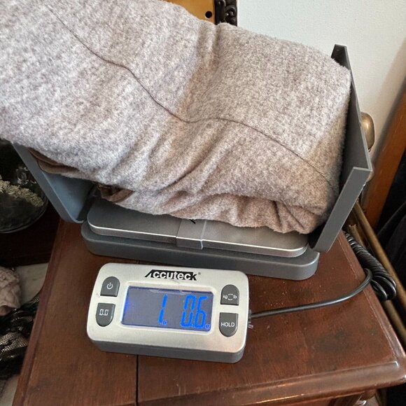 THml Womens Vest Cardigan Small Draped Long Open Front Modern Oversized 16984 - Picture 10 of 10